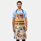 Custom Sisterhood sinds 1995 8 fotocollage Schort (Gedragen)