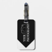 Custom Sjabloon Bedrijf Creëer Uw Eigen Bagagelabel (Achterkant verticaal)