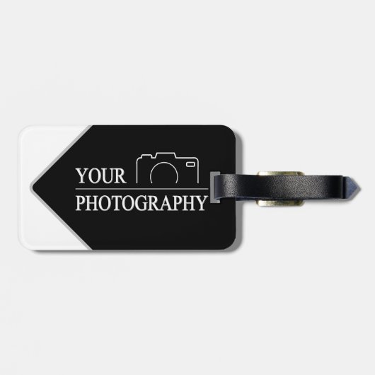 Custom Sjabloon Bedrijf Creëer Uw Eigen Bagagelabel (Achterkant horizontaal)