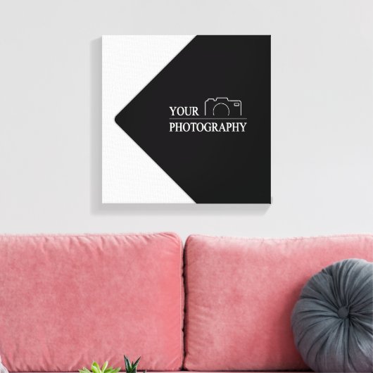 Custom Sjabloon Bedrijf Creëer Uw Eigen Canvas Afdruk (Insitu (Woonkamer))