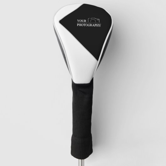 Custom Sjabloon Bedrijf Creëer Uw Eigen Golfheadcover (Voorkant)