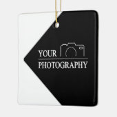 Custom Sjabloon Bedrijf Creëer Uw Eigen Keramisch Ornament (Links)