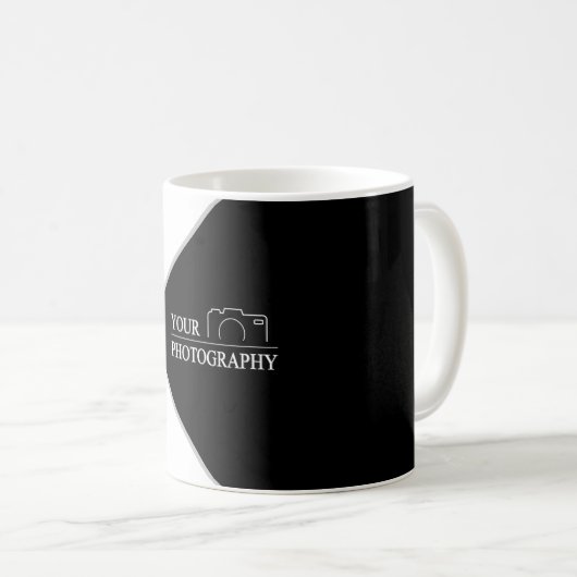 Custom Sjabloon Bedrijf Creëer Uw Eigen Koffiemok (Voorkant rechts)