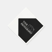 Custom Sjabloon Bedrijf Creëer Uw Eigen Servet (Hoek)