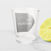 Custom Sjabloon Bedrijf Creëer Uw Eigen Shot Glas (Achterkant)