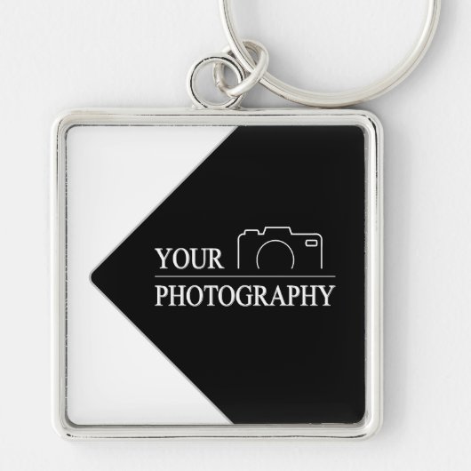 Custom Sjabloon Bedrijf Creëer Uw Eigen Sleutelhanger (Voorkant)