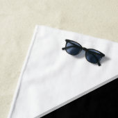 Custom Sjabloon Bedrijf Creëer Uw Eigen Strandlaken (In situ)