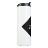 Custom Sjabloon Bedrijf Creëer Uw Eigen Thermosbeker (Gedraaid links)