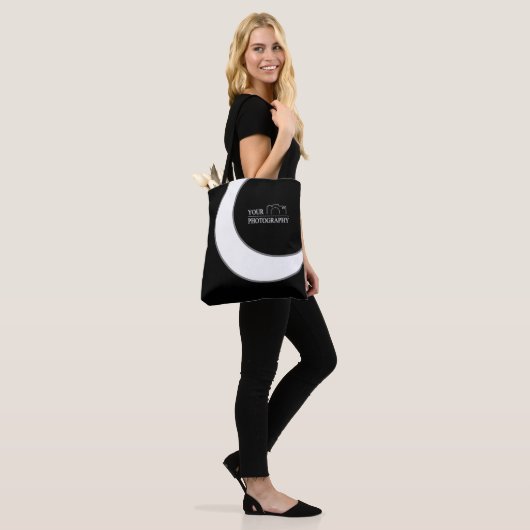 Custom Sjabloon Bedrijf Creëer Uw Eigen Tote Bag (Op model)