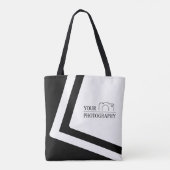 Custom Sjabloon Bedrijf Creëer Uw Eigen Tote Bag (Achterkant)