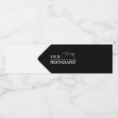 Custom Sjabloon Bedrijf Creëer Uw Eigen Waterfles Etiket (Enkel label)