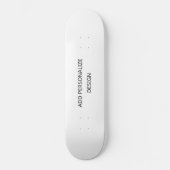 Custom Skateboard – Add Design, Photo,Artwork,Logo (Voorkant)
