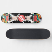 Custom Skateboard Deck - "Hands with Heart" (Horizontaal)