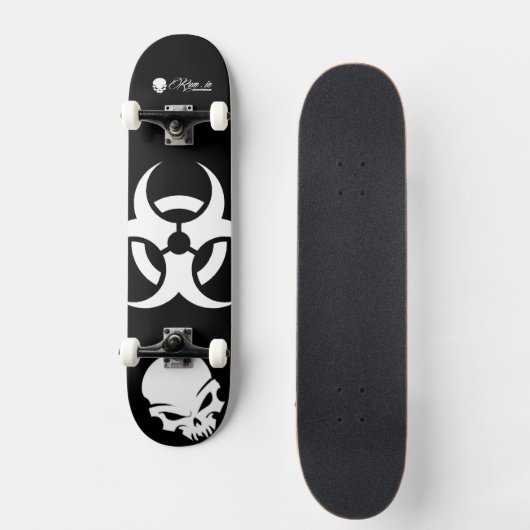 Custom Skateboard Deck - "Infectant" (Voorkant)