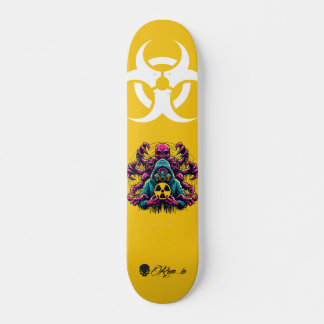 Custom Skateboard Deck - "Mutant Biohazard"