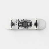 Custom Skateboard Deck - "Street Bear" (Horizontaal)