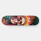 Custom Skateboard Graffiti Native Amerikaanse sche (Horizontaal)