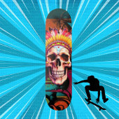 Custom Skateboard Graffiti Native Amerikaanse sche