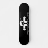 Custom skater dude logo ontwerp skateboard deck (Voorkant)