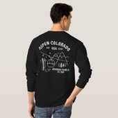 Custom Ski Trip Family Friends Group Matching T-shirt (Achterkant volledig)