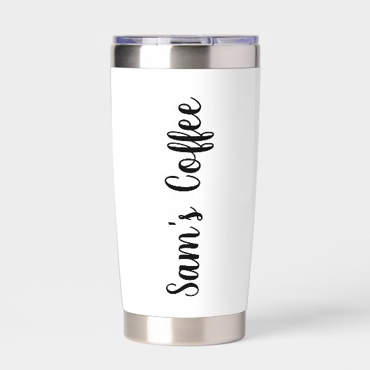 Custom Skinny Tumbler, Personalized Coffee custom Geïsoleerde Drinkbeker (Voorkant)