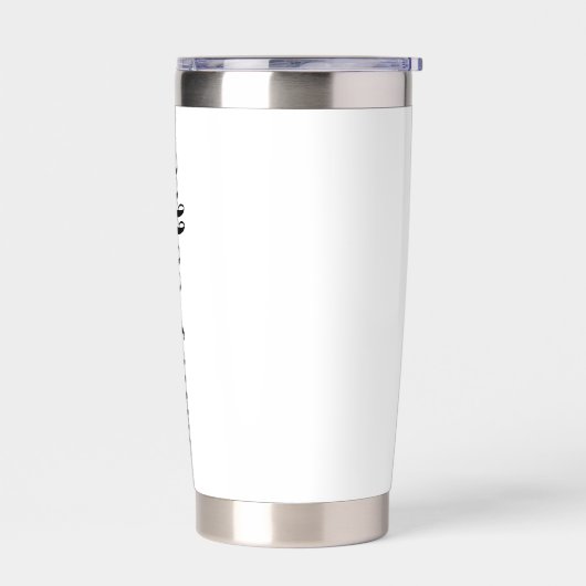 Custom Skinny Tumbler, Personalized Coffee custom Geïsoleerde Drinkbeker (Links)