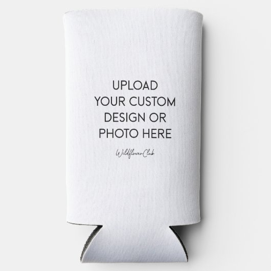 Custom Slim Seltzer Can Blikjeskoeler (Voorkant)