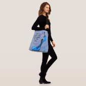 Custom Slogan Fashionable Lady in Stiletto Crossbody Tas (Op model)