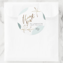 Custom Small Business Mint & Moss Dank u