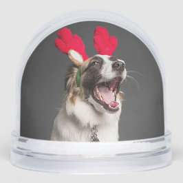 Custom Snow Globe with Your Dog’s Photo Sneeuwbol