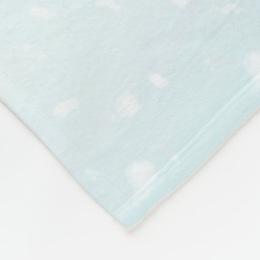 Custom Snowman Fleece Deken (Hoek)