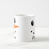 Custom Snowman Mok voor kinderen | Vakantie Mok (Center)
