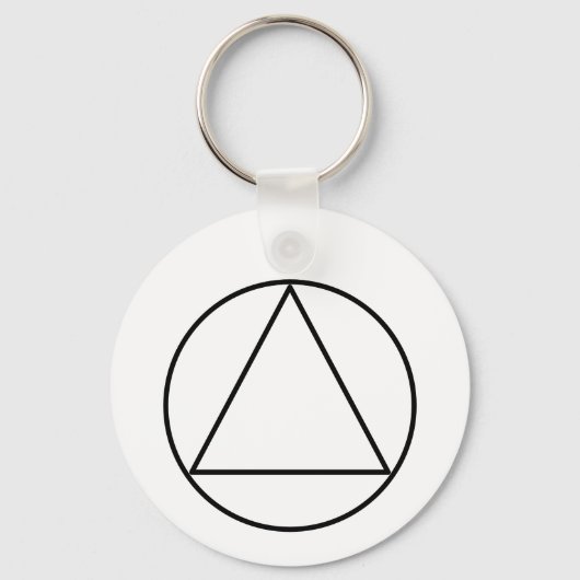 Custom “Sober Since” Keychain - Sobriety Date  (Achterkant)