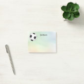 custom soccer ball post it note to personalize (Kantoor)