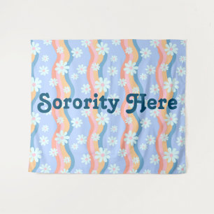 Custom Sorority House Tapestry Wanddecoratie Wandkleed