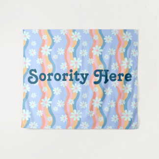 Custom Sorority House Tapestry Wanddecoratie Wandkleed
