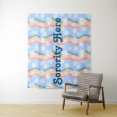 Custom Sorority House Tapestry Wanddecoratie Wandkleed (In situ)