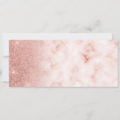 Custom Spa Day Roos Gold Cadeauticket Certificaat Kaart (Achterkant)