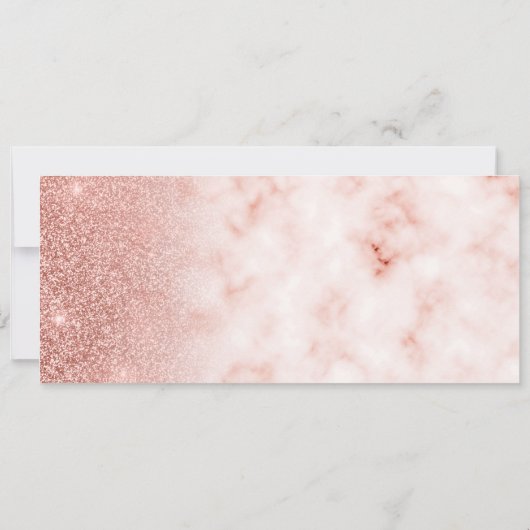 Custom Spa Day Roos Gold Cadeauticket Certificaat Kaart (Achterkant)