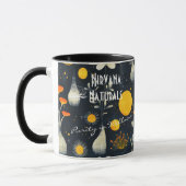 Custom Spa en Wellness Zakelijke Mok met bloemen (Links)