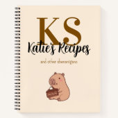 Custom Spiral Journal Notebook | Recipe Book Notitieboek (Voorkant)