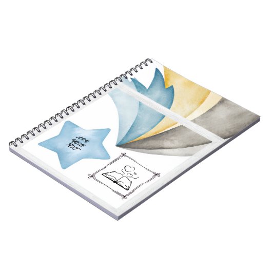 Custom Spiral Photo Notebook Notitieboek (Linkerzijde)