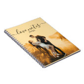 Custom Spiral Photo Notitieboek met uw eigen tekst (Rechterzijde)