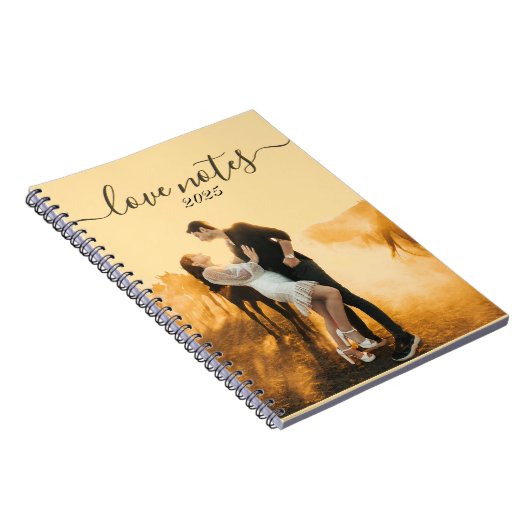 Custom Spiral Photo Notitieboek met uw eigen tekst (Rechterzijde)