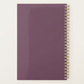 Custom Spiral Planner - Gepersonaliseerde Organisa (Achterkant)