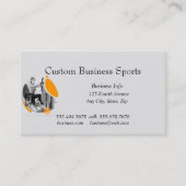 Custom Sport Basketbal Fitness Coach Visitekaartje (Voorkant)