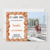 Custom Sports Party Uitnodiging voor kinderen (Voorkant)