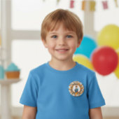 Custom Sports Theme Birthday Photo Button