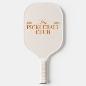 Custom Spritz en Leuke Pickleball Club Paddle (Voorkant)