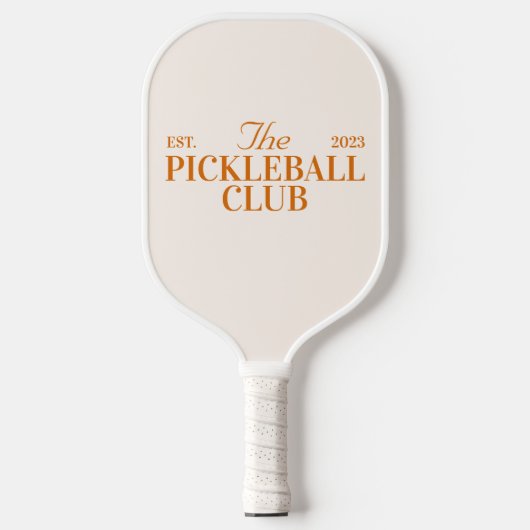 Custom Spritz en Leuke Pickleball Club Paddle (Voorkant)